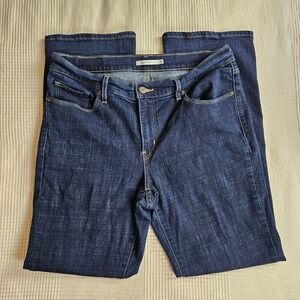 Levi's 529 Bootcut Jeans Dark Wash Denim Women Size 12 Medium Normcore Everyday